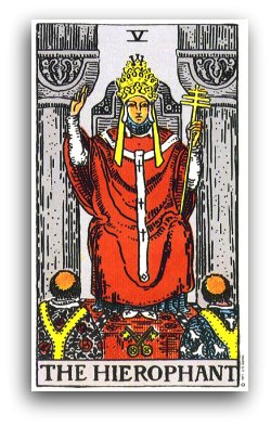 The Hierophant - Tarot Card