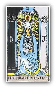 The High Priestess - Tarot Card