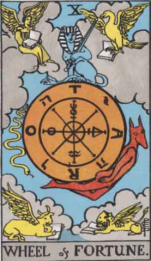 Wheel of Fortune - Tarot Card