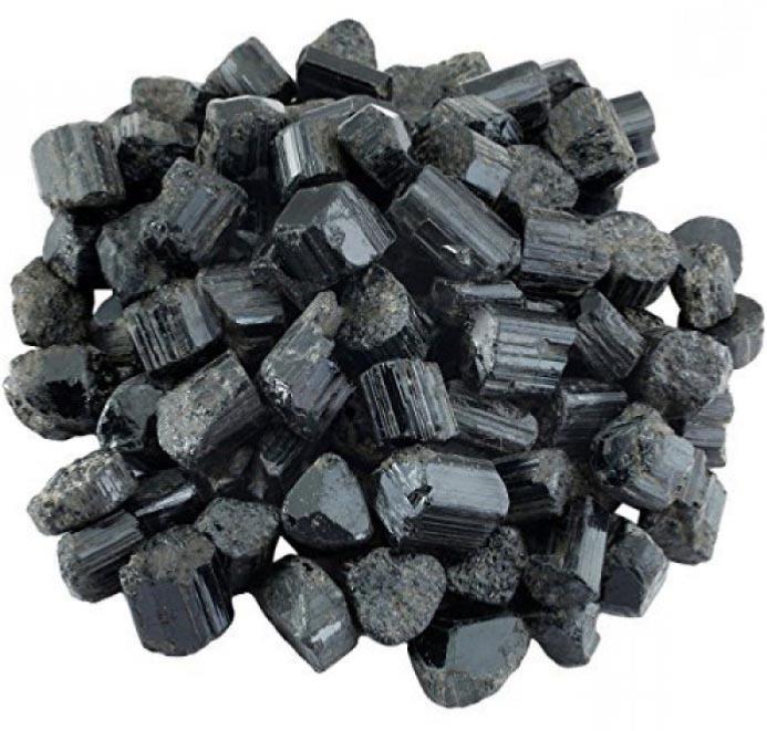 Black Tourmaline Crystals zoom