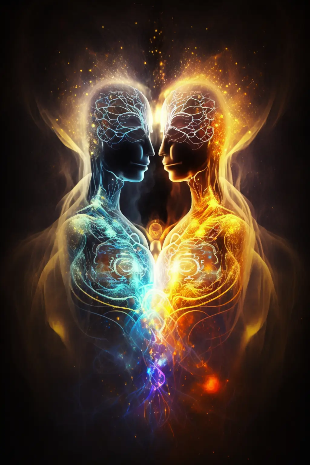 Glowing Twin Flame